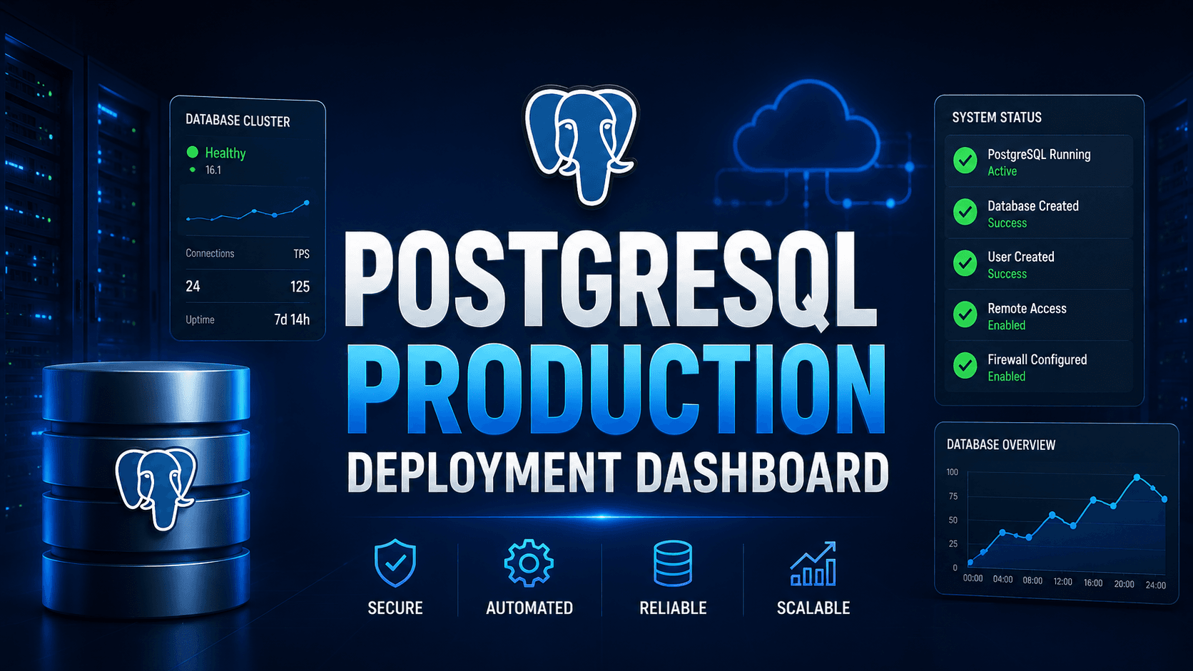 PostgreSQL Production-Ready Installation Script