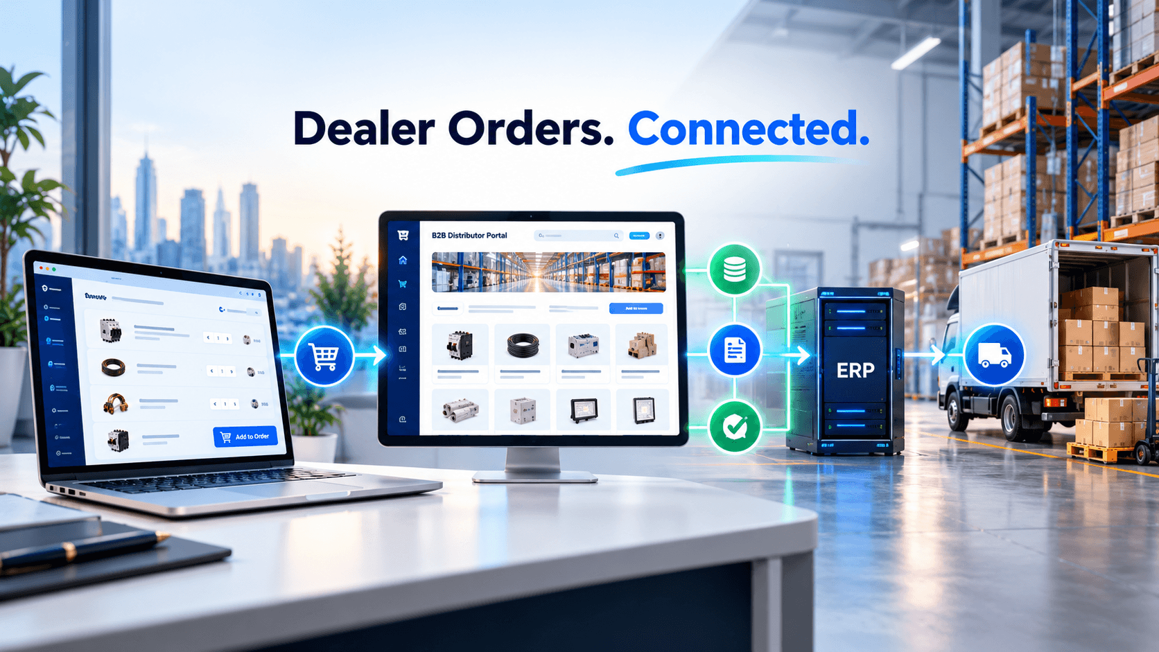 B2B Distributor Portal Mumbai: Automate Dealer Orders, Inventory & Collections