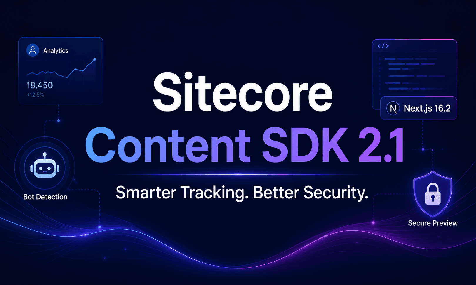 Sitecore Content SDK 2.1: Smarter Tracking, Better Security, and Improved Next.js Support