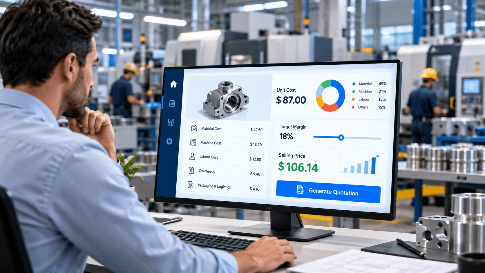 Case Study: AI Product & Service Cost Calculator for Manufacturing