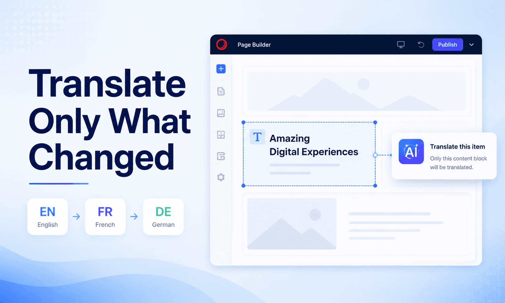 Sitecore Introduces Item-Level AI Translation in Page Builder