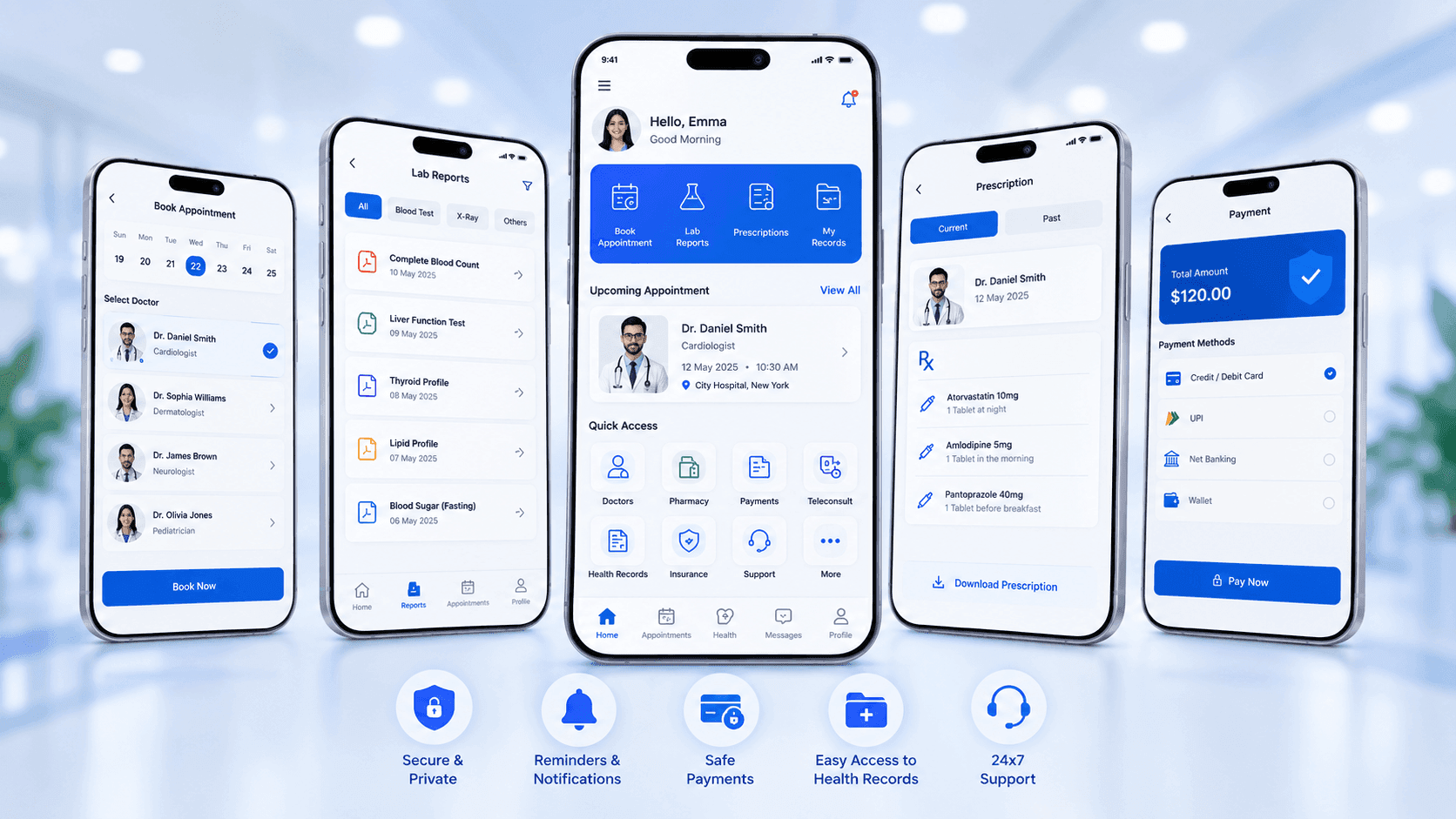 Case Study Patient Mobile App Development for Hospitals & Clinics