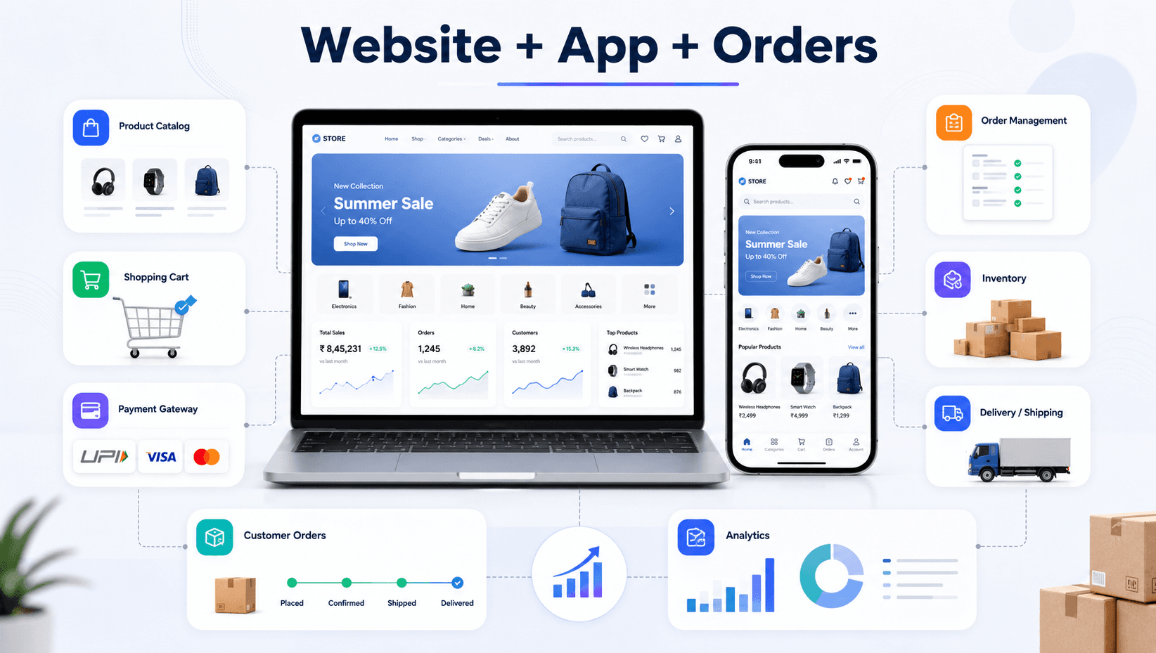 Ecommerce Website Development in Ranchi