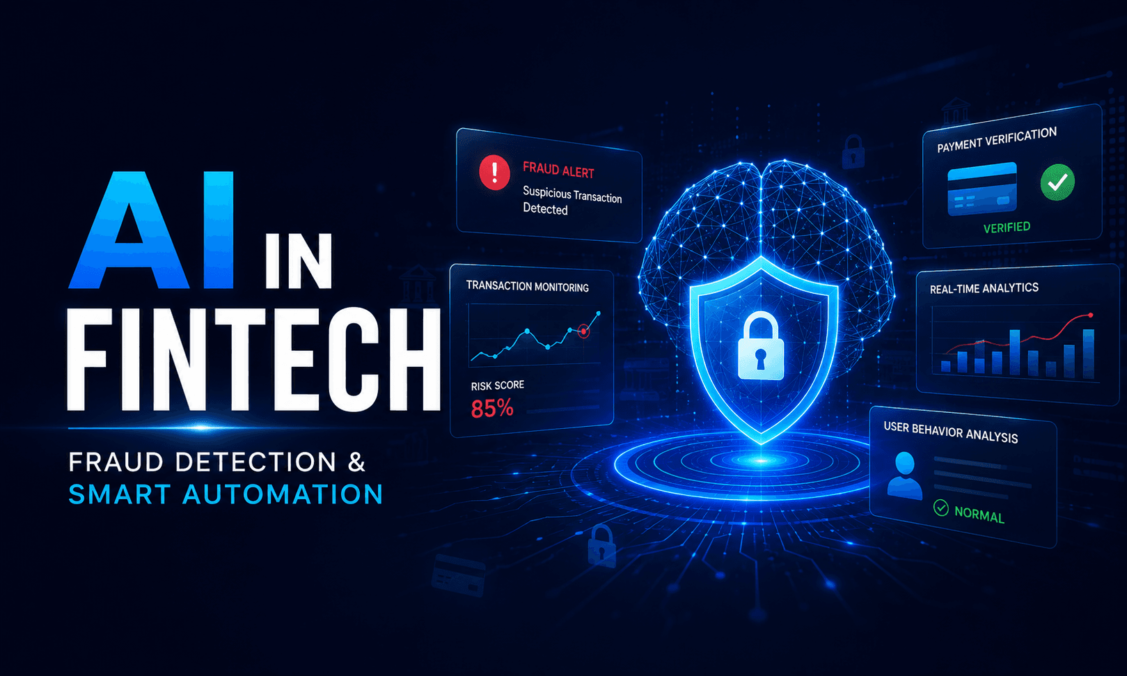 AI in FinTech: Fraud Detection & Smart Financial Automation