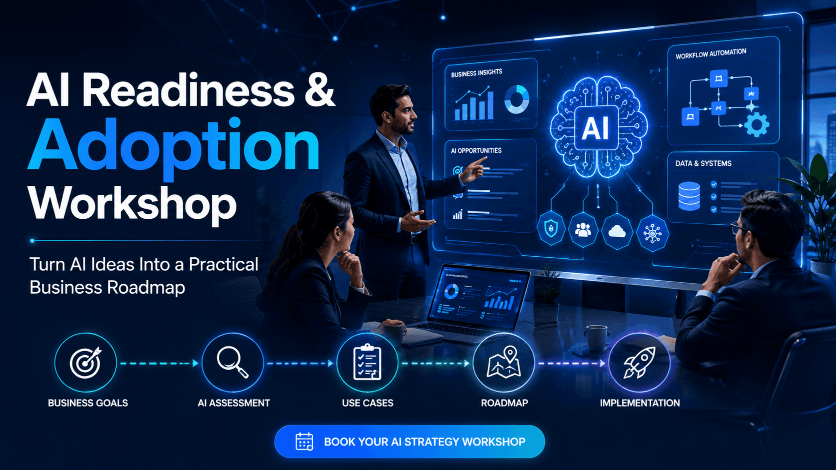 AI Readiness & Adoption Workshop: Turn AI Ideas Into a Practical Business Roadmap
