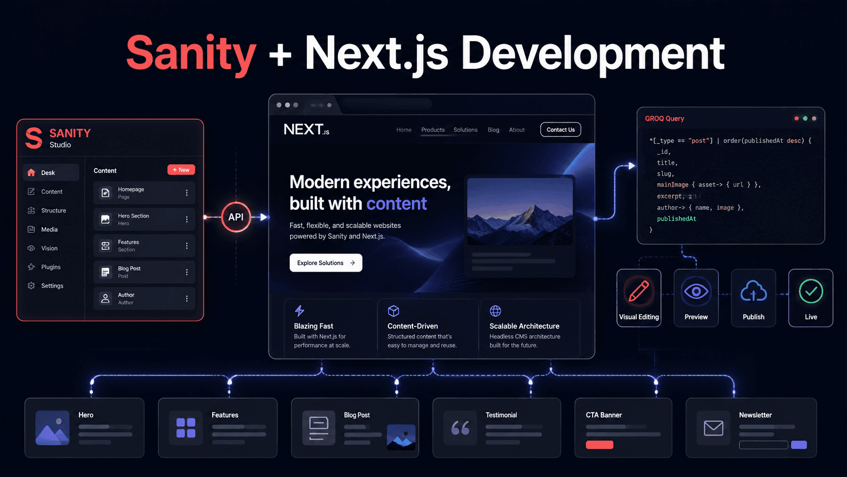 Sanity Next.js Development Services