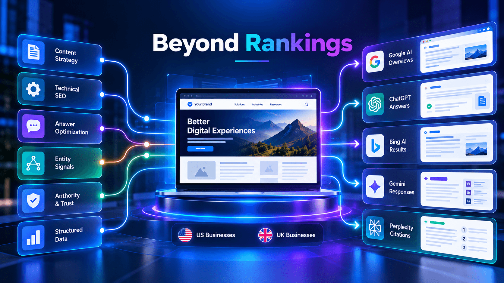 AI Search Optimization Guide for US and UK Businesses